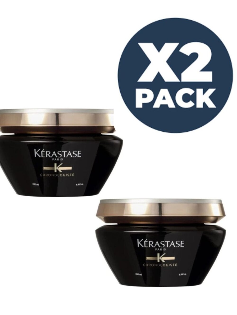 Kérastase Chronologiste Masque Intense Régénérant 6.8oz / 200ml (pack of 2)